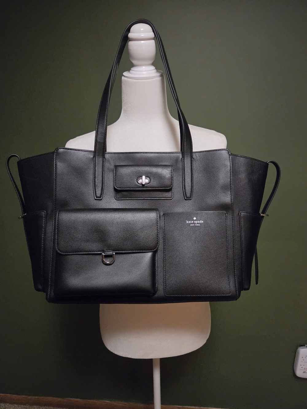 kate spade Cargo Leather Large Tote